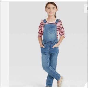 Cat & Jack Soft Overall Denim